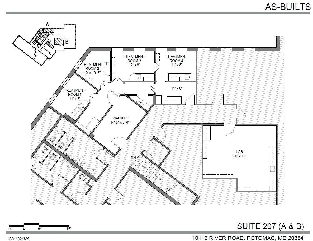 10100-10154 River Rd, Potomac, MD for lease Floor Plan- Image 1 of 1
