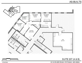 10100-10154 River Rd, Potomac, MD for lease Floor Plan- Image 1 of 1