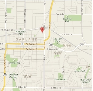 117 Austin St, Garland, TX for lease - Aerial - Image 3 of 3