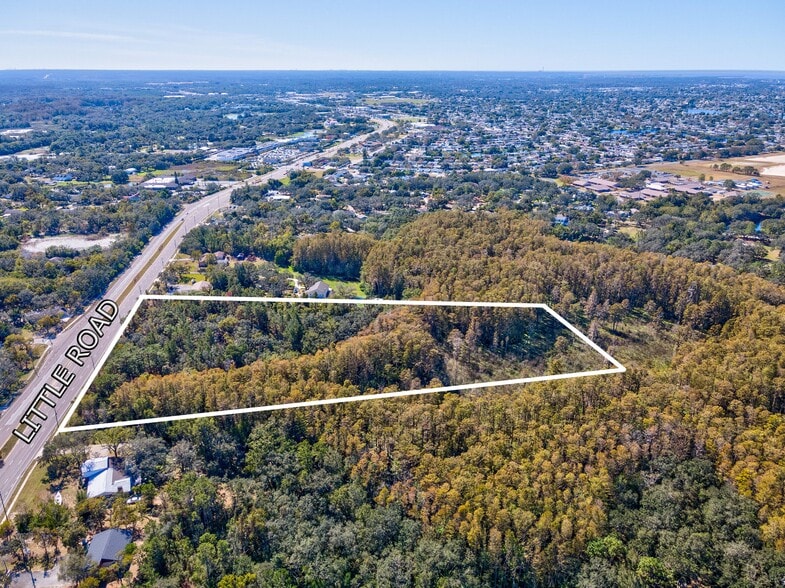 000 LITTLE ROAD, SOUTH OF JASMINE BLVD, New Port Richey, FL for sale - Aerial - Image 3 of 9