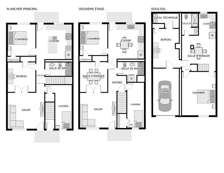 9175 9e Av, Montréal, QC for sale - Floor Plan - Image 2 of 9