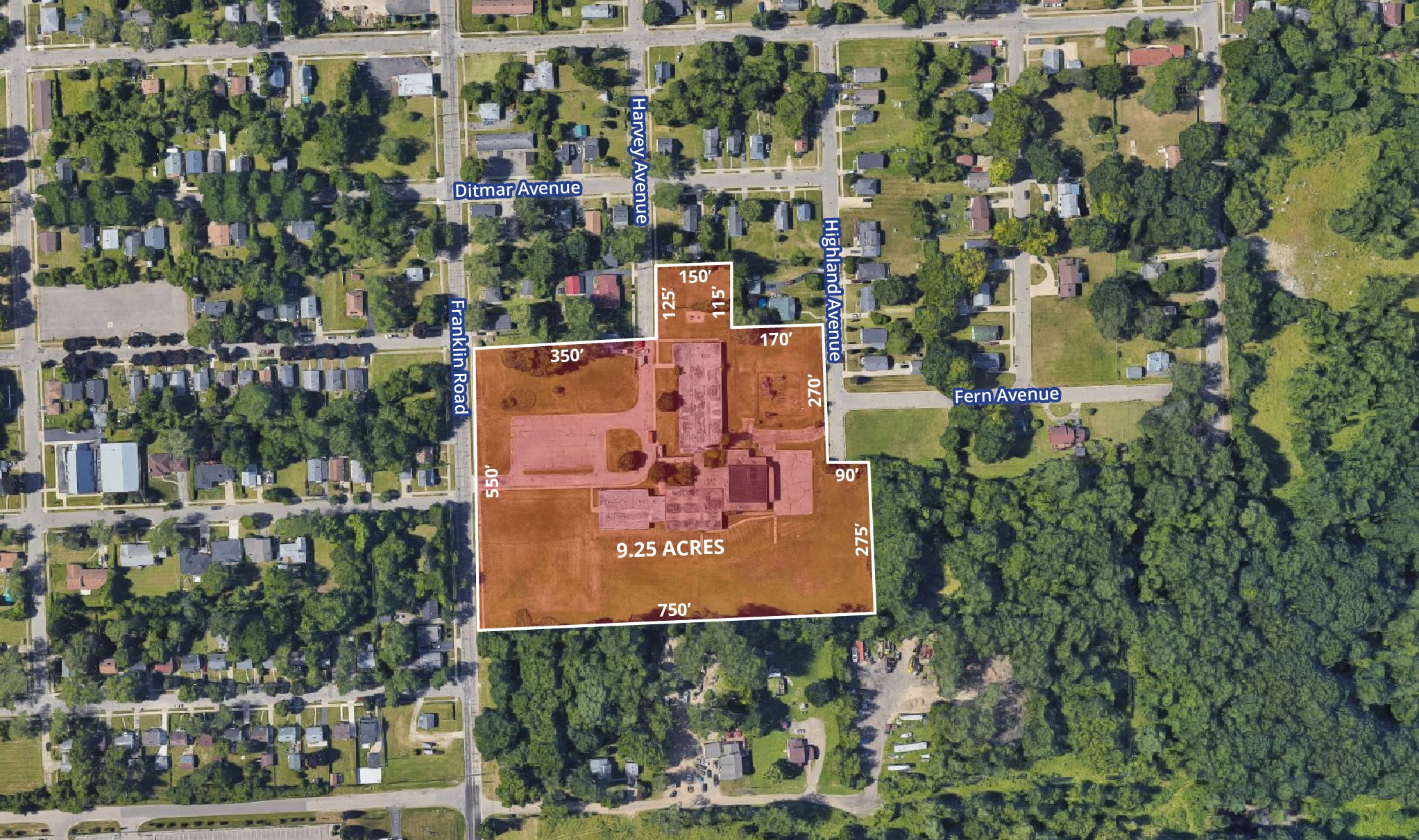 661 Franklin Rd, Pontiac, MI for sale Building Photo- Image 1 of 3