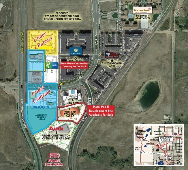 NEQ Highway 36 & Northwest Pky, Broomfield, CO for sale - Primary Photo - Image 1 of 1