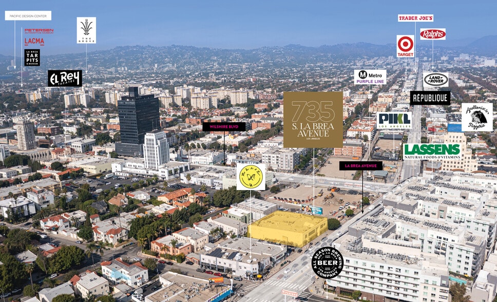 731-741 S La Brea Ave, Los Angeles, CA for sale - Building Photo - Image 2 of 13