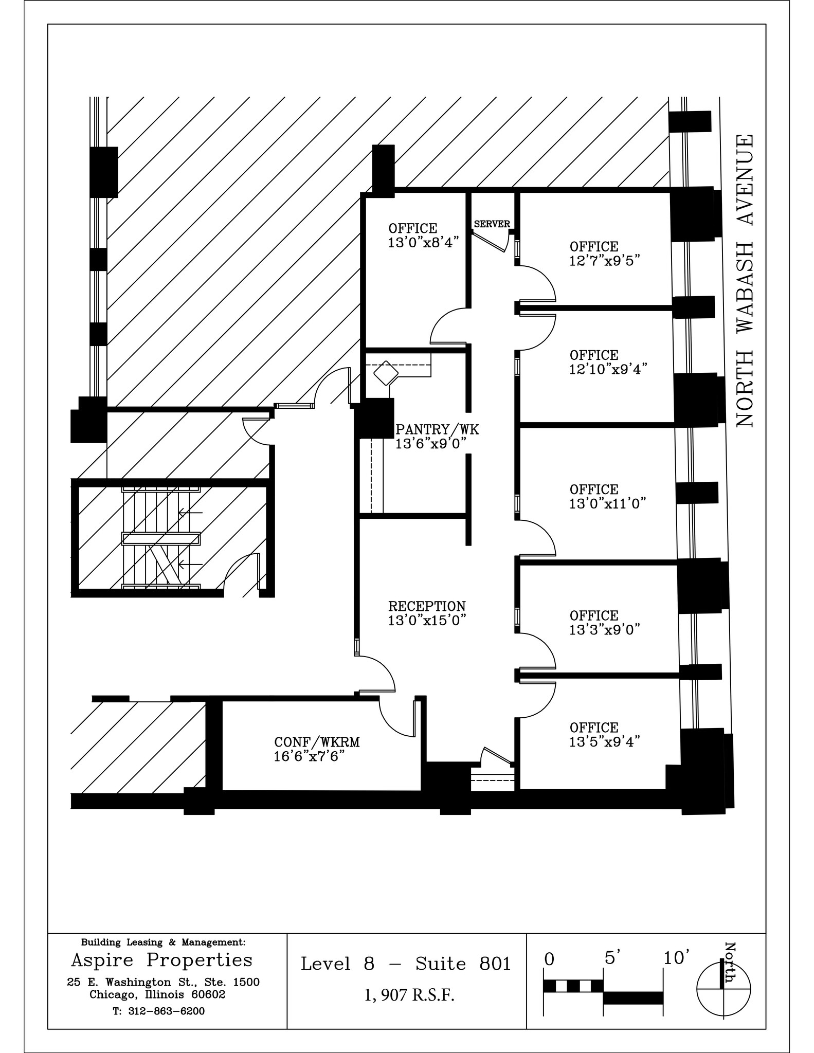 25 E Washington St, Chicago, IL for lease Site Plan- Image 1 of 1