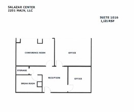 2201 Main St, Dallas, TX for lease Floor Plan- Image 1 of 4