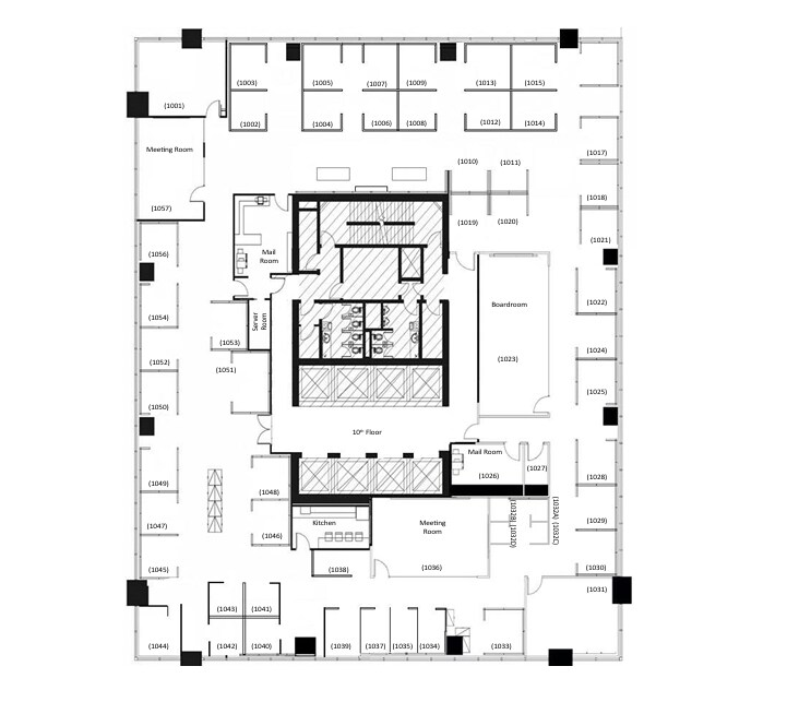 144 4th Ave SW, Calgary, AB for lease Floor Plan- Image 1 of 1
