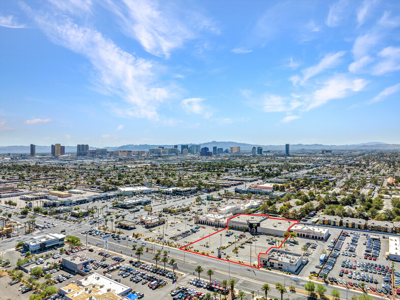 5055 W Sahara Ave, Las Vegas, NV for sale - Aerial - Image 2 of 3