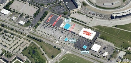 1001 N DuPont Hwy, Dover, DE - AERIAL map view - Image1