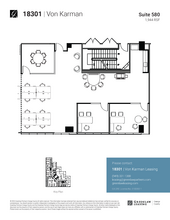 18301 Von Karman Ave, Irvine, CA for lease Floor Plan- Image 1 of 1