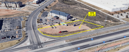 901 S John Ben Shepperd Pky, Odessa, TX - aerial  map view - Image1