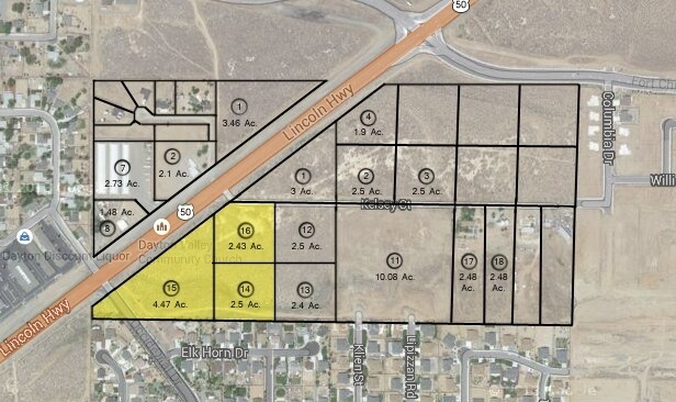 Highway 50 East, Dayton, NV for sale Building Photo- Image 1 of 1