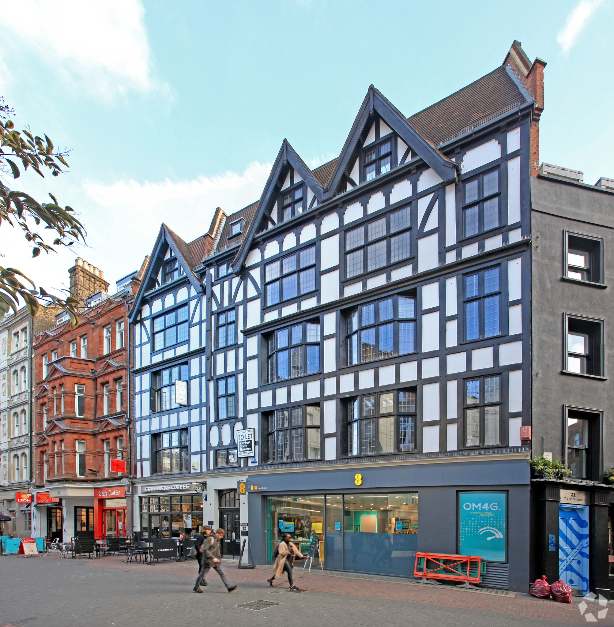 32-34 Great Marlborough St, London for lease Building Photo- Image 1 of 5