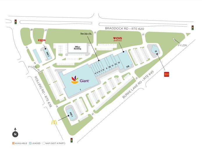 8928-8970 Burke Lake Rd, Springfield, VA for sale Site Plan- Image 1 of 1