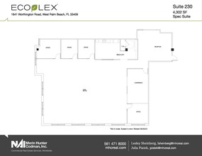 1641 Worthington Rd, West Palm Beach, FL for lease Floor Plan- Image 2 of 2