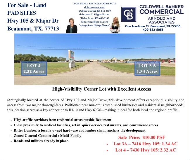 7414 TX 105, Beaumont, TX for sale Building Photo- Image 1 of 4