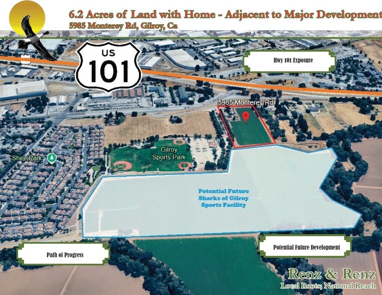 5985 Monterey Frontage Rd, Gilroy, CA for sale - Primary Photo - Image 1 of 15