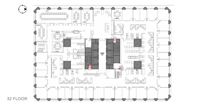 10020 100th St NW, Edmonton, AB for lease Floor Plan- Image 1 of 1