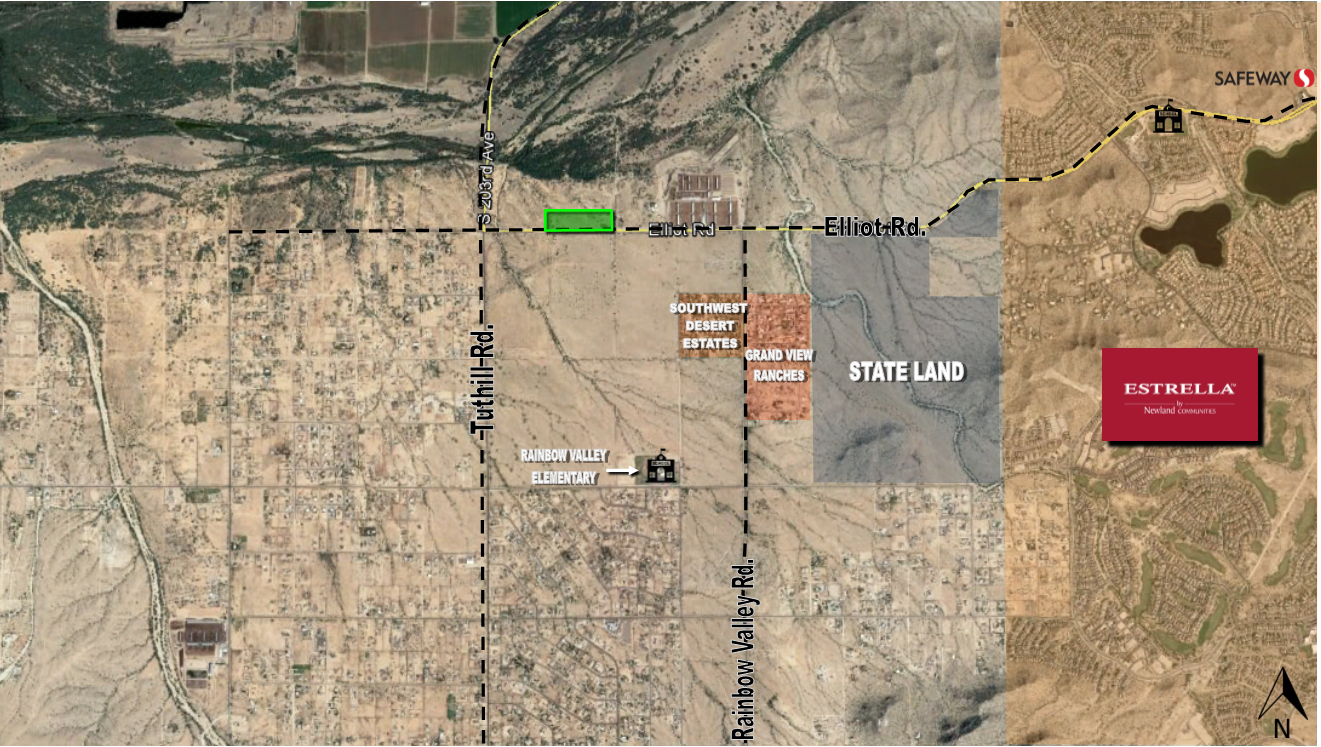Elliot Rd, Buckeye, AZ for sale Aerial- Image 1 of 1