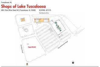 4851 Rice Mine Rd NE, Tuscaloosa, AL for lease Floor Plan- Image 1 of 2