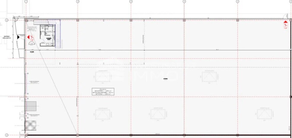 Flex in Villeparisis for lease - Floor Plan - Image 3 of 4