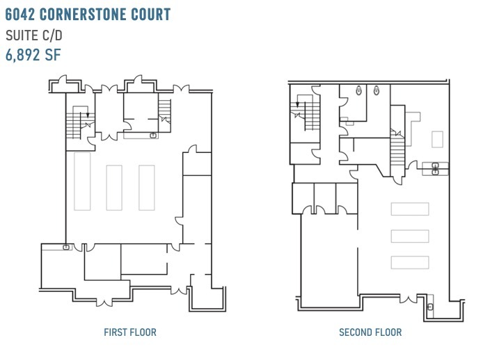 6044 Cornerstone Ct W, San Diego, CA for lease Floor Plan- Image 1 of 2