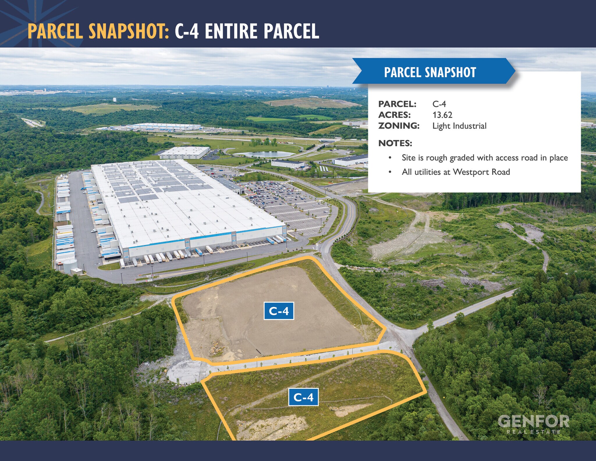 50 Innovation Ridge Rdg, Imperial, PA for sale Aerial- Image 1 of 6