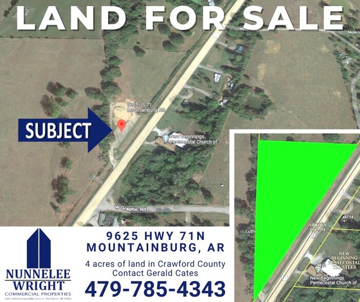 9625 N Highway 71, Mountainburg, AR for sale - Primary Photo - Image 1 of 1