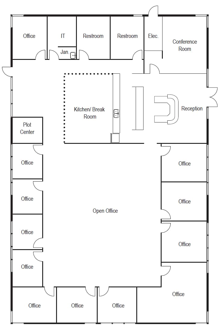4115 Sorrento Valley Blvd, San Diego, CA for lease Floor Plan- Image 1 of 1