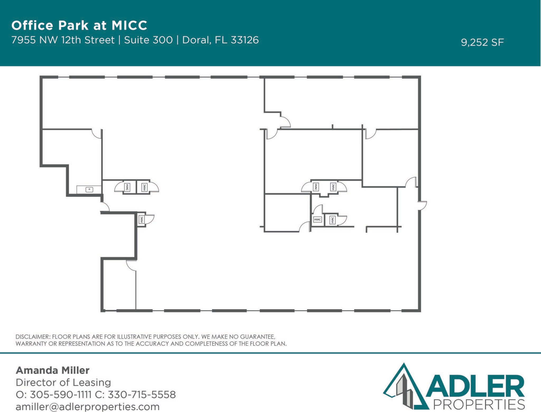 7925 NW 12th St, Doral, FL for lease Floor Plan- Image 1 of 1