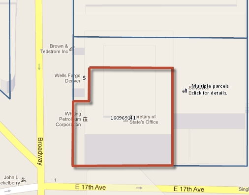 1700 Broadway, Denver, CO for lease - Plat Map - Image 2 of 31