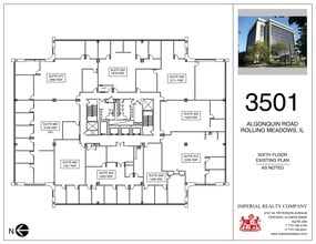 3501 Algonquin Rd, Rolling Meadows, IL for lease Site Plan- Image 1 of 1