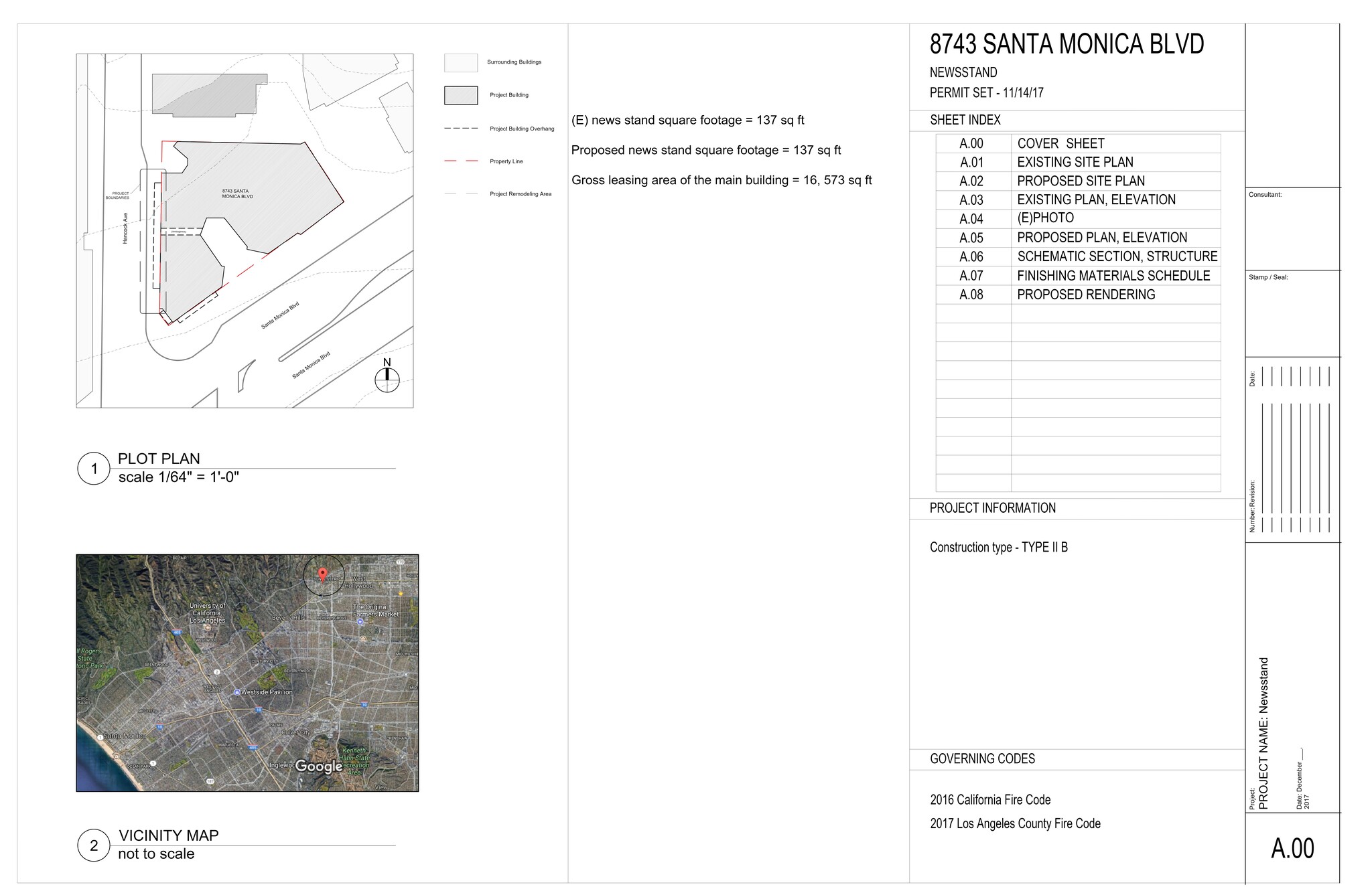 8729-8747 Santa Monica Blvd, West Hollywood, CA for lease Site Plan- Image 1 of 1