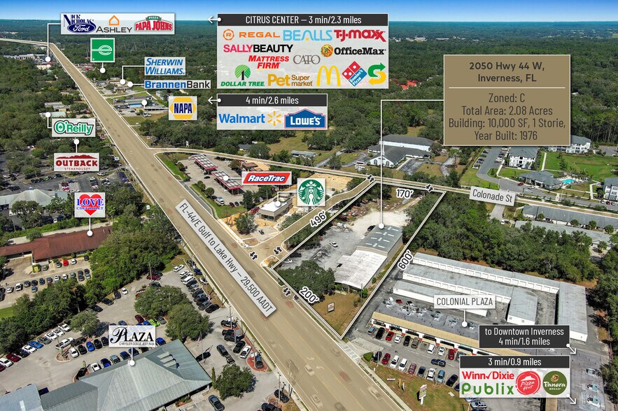 2050 Highway 44 W, Inverness, FL for sale - Building Photo - Image 3 of 39