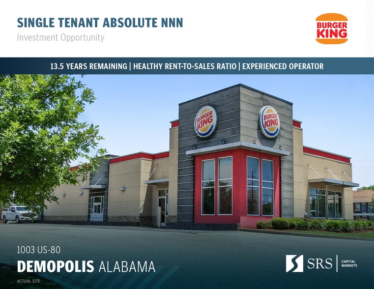 1003 US Highway 80 E, Demopolis, AL for sale - Building Photo - Image 1 of 1