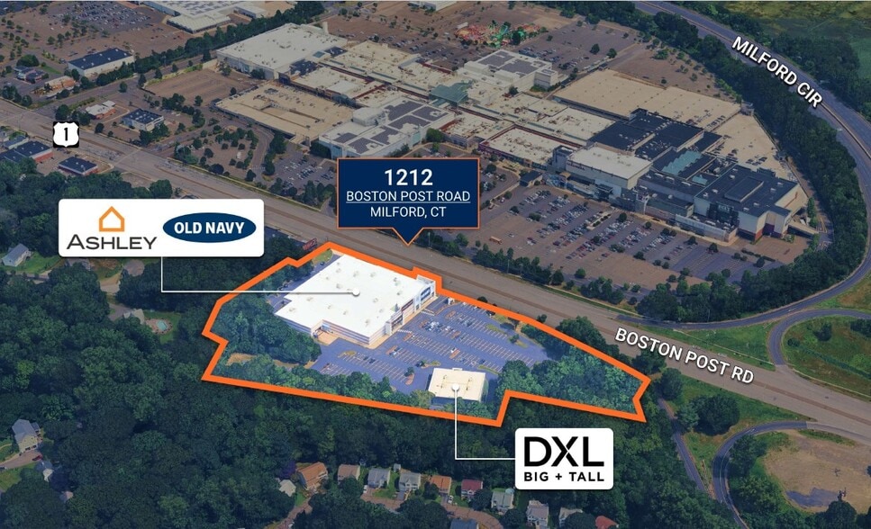 1212 Boston Post Rd, Milford, CT for sale - Building Photo - Image 1 of 2