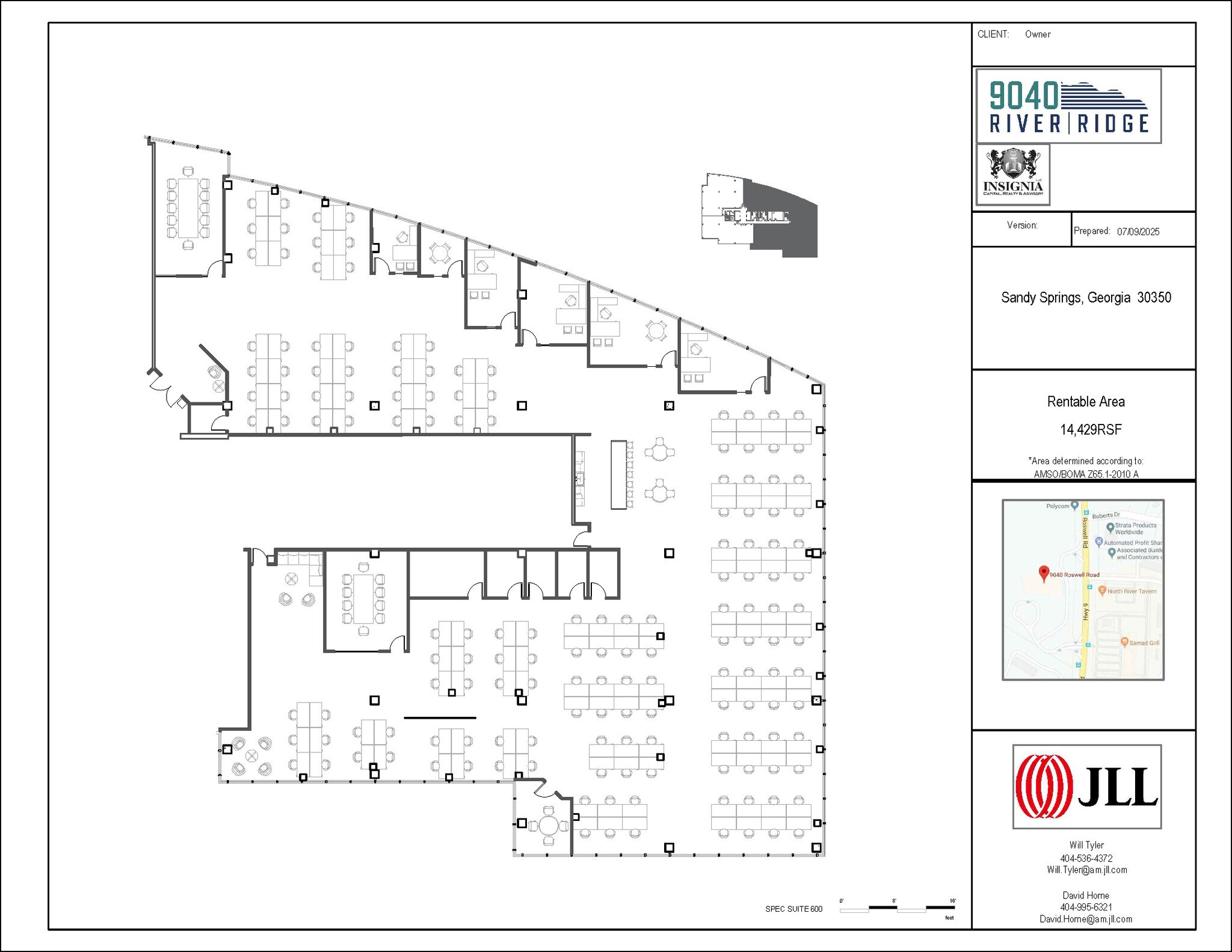 9040 Roswell Rd, Atlanta, GA for lease Floor Plan- Image 1 of 1