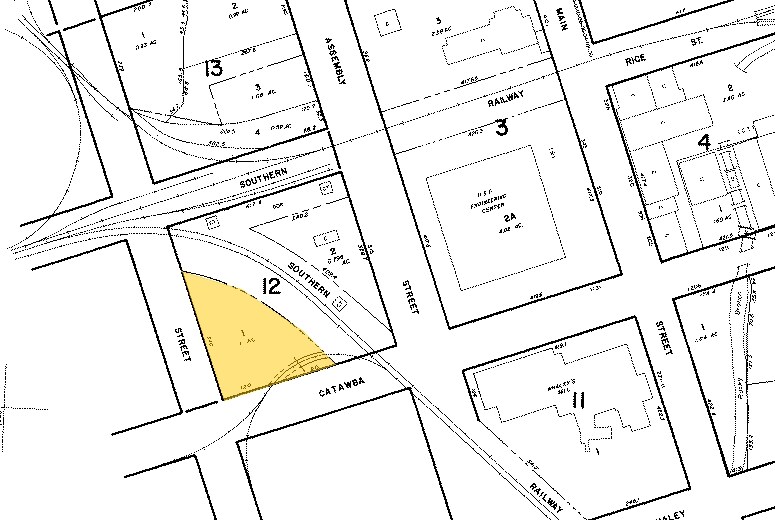 1000 Catawba St, Columbia, SC for sale - Plat Map - Image 2 of 5