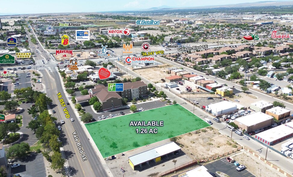 Gibson Blvd & Yale Blvd, Albuquerque, NM for lease - Building Photo - Image 1 of 6