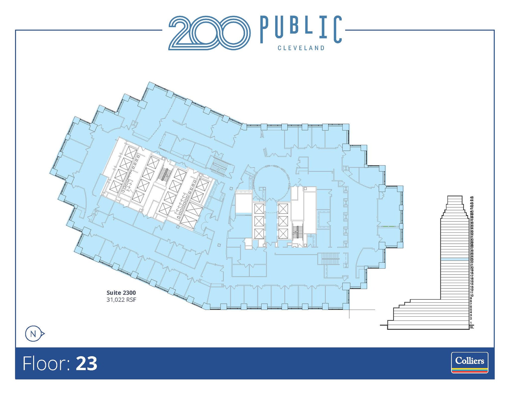 200 Public Sq, Cleveland, OH for lease Floor Plan- Image 1 of 1