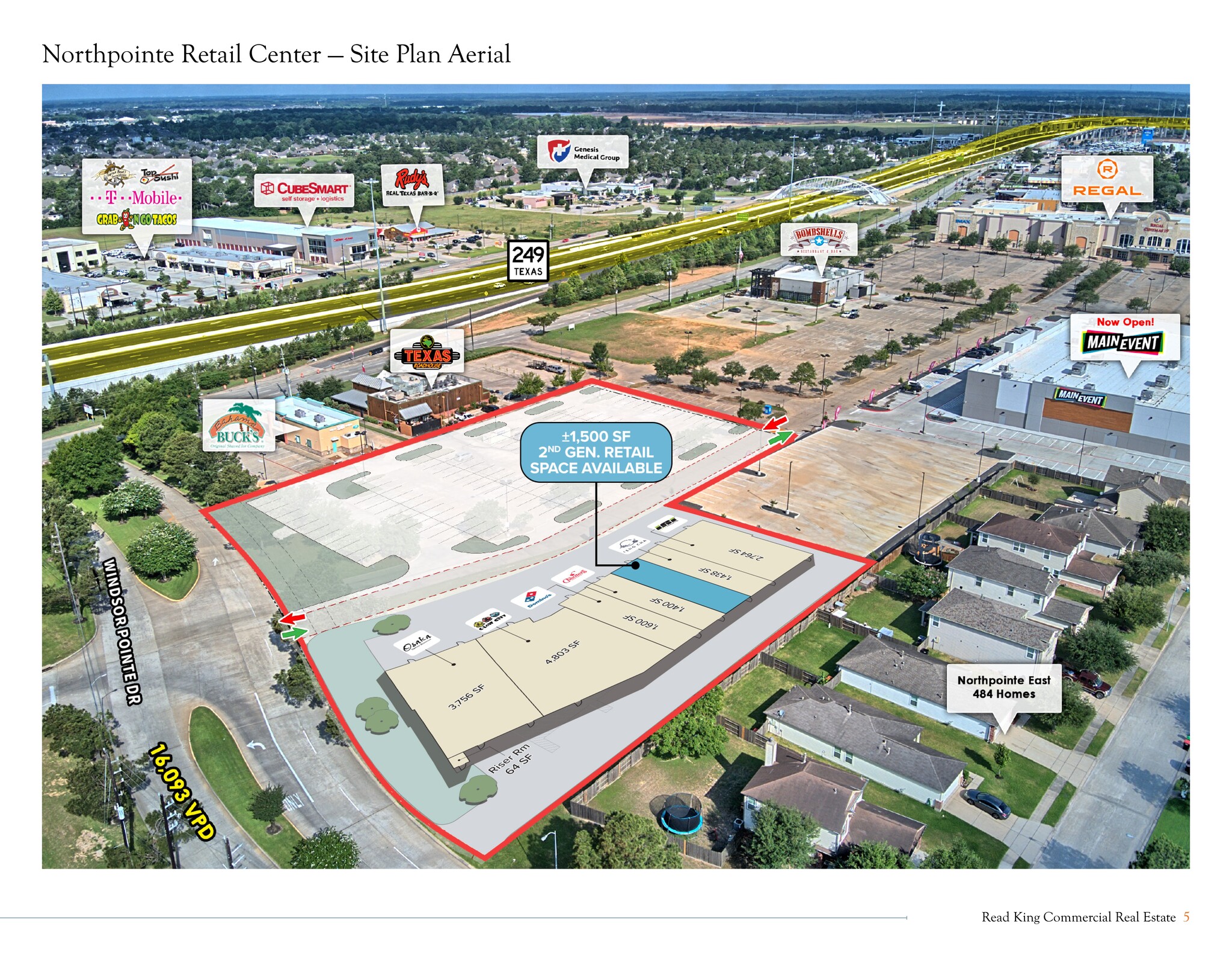 Tomball Pkwy & Windsor Pointe Dr, Tomball, TX for sale Site Plan- Image 1 of 1