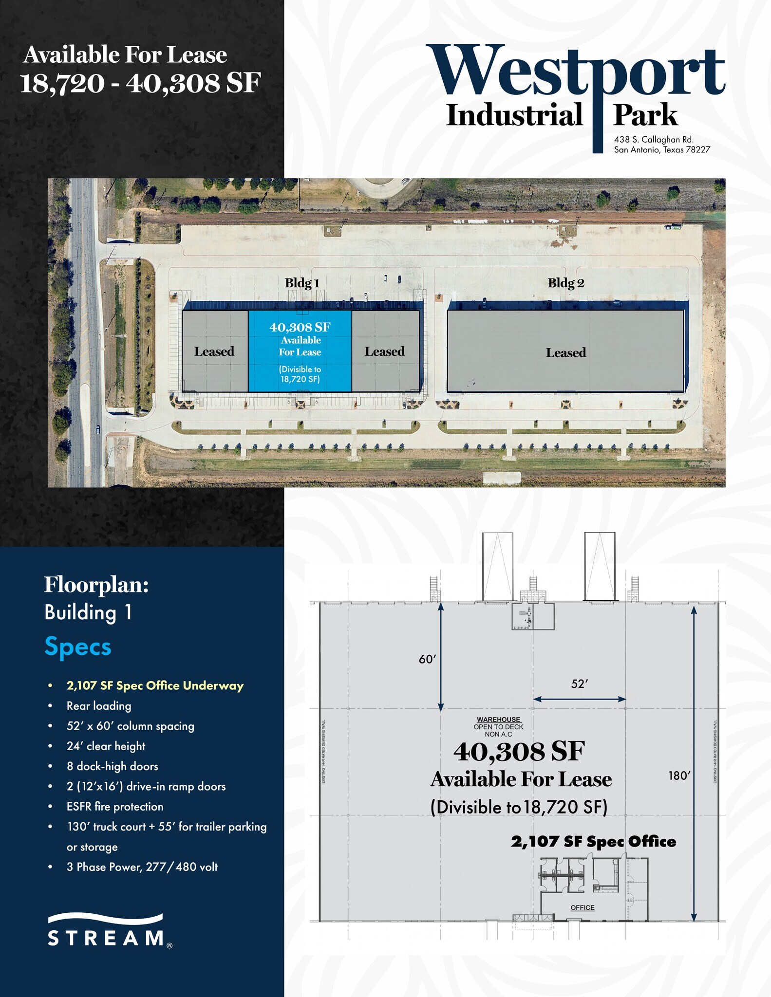 438 S Callaghan Rd, San Antonio, TX for lease Site Plan- Image 1 of 4