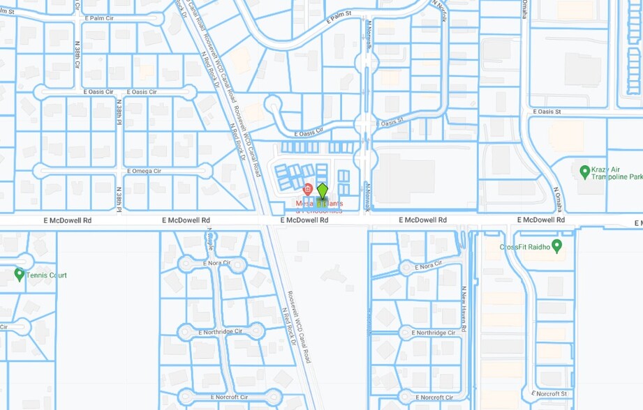 2812 N Norwalk, Mesa, AZ for lease - Plat Map - Image 3 of 4