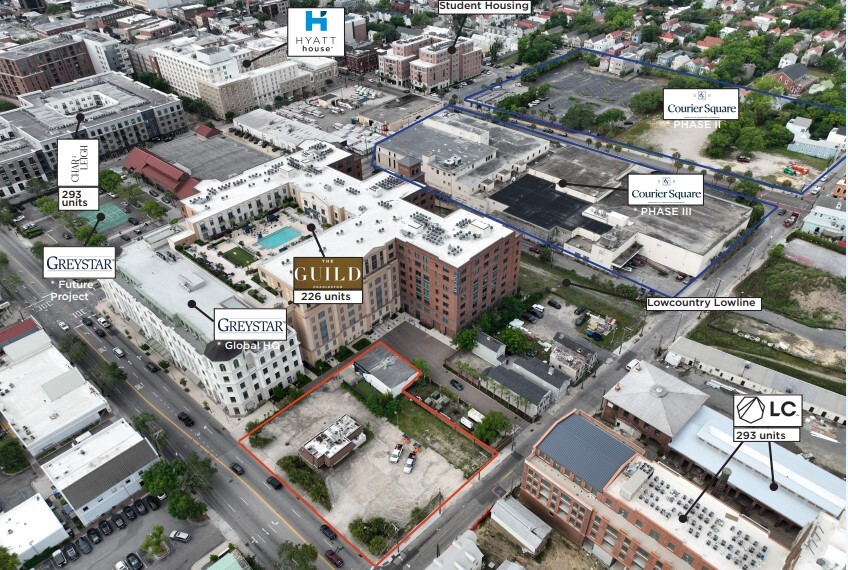 Development Opportunity - Charleston, SC portfolio of 3 properties for sale on LoopNet.com - Aerial - Image 3 of 3