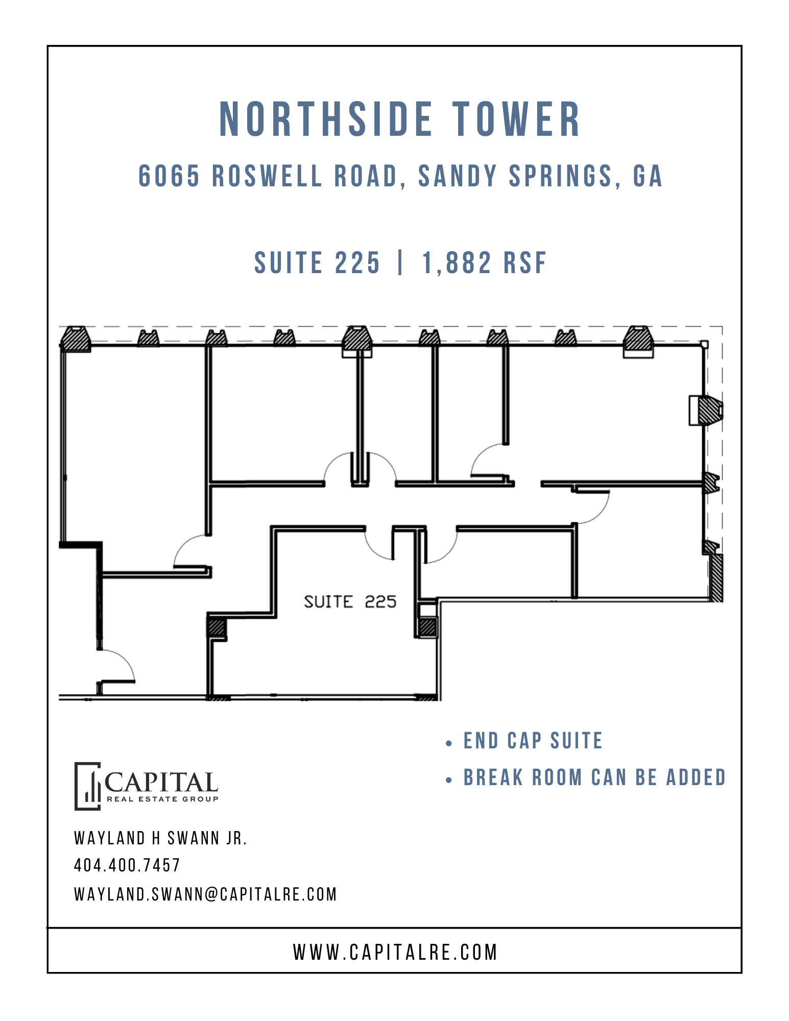 6065 Roswell Rd NE, Atlanta, GA for lease Floor Plan- Image 1 of 1