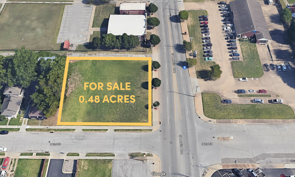 116 S. Lewis and 2313 E. 2nd St., Tulsa, OK for sale - Aerial - Image 1 of 10