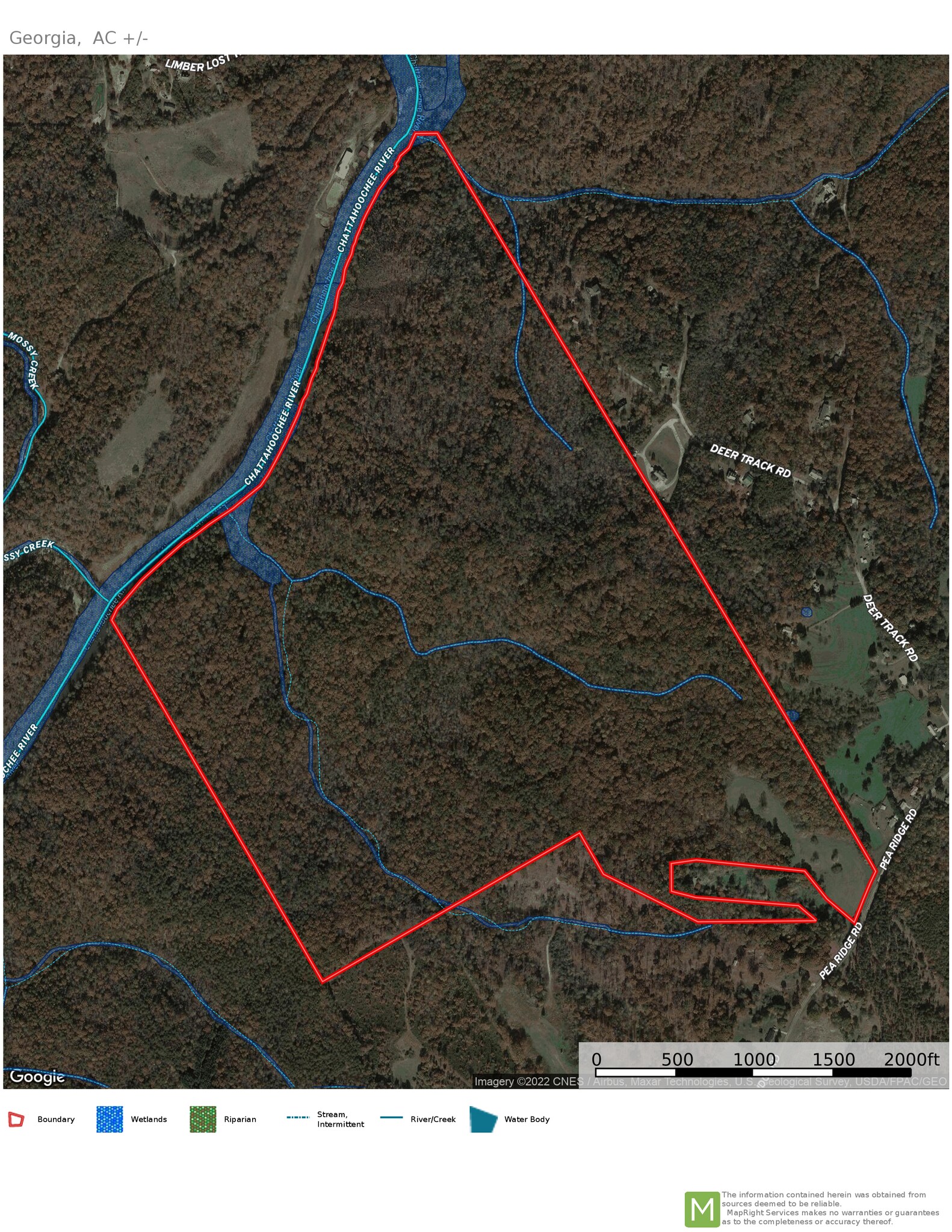 Pea Ridge Rd, Lula, GA 30554 ± 300 Acres Pea Ridge Rd