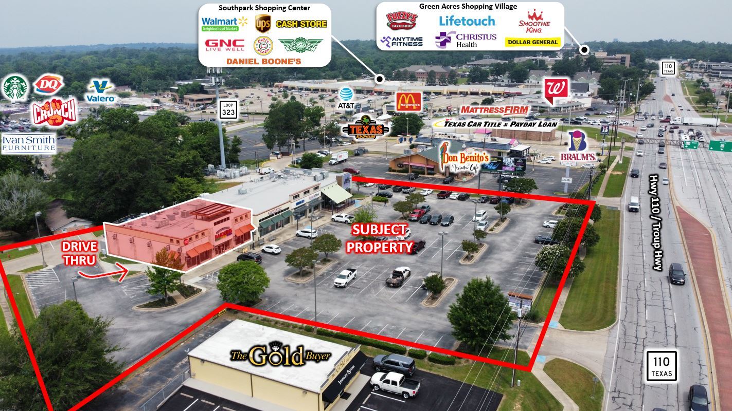 3707 Troup Hwy, Tyler, TX 75703 Troup Square