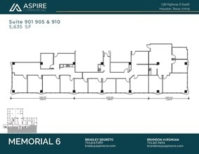 738 Highway 6 S, Houston, TX for lease Floor Plan- Image 2 of 3