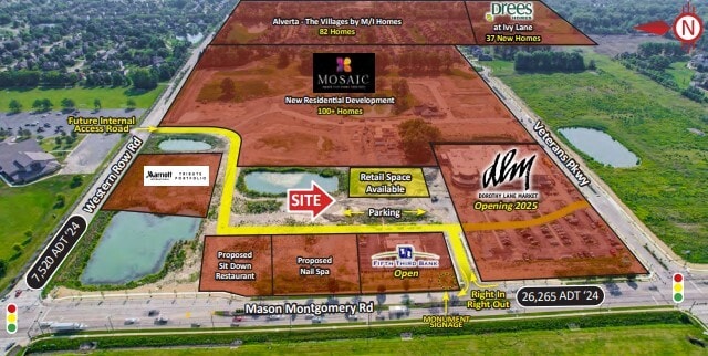 SEC Mason Montgomery & Western Row Rd, Mason, OH for lease Building Photo- Image 1 of 1